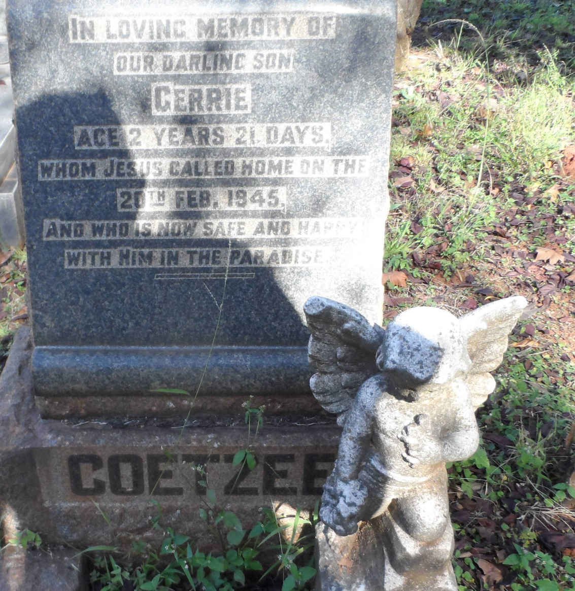 COETZEE Gerrie -1945