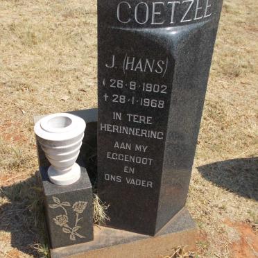 COETZEE J. 1902-1968