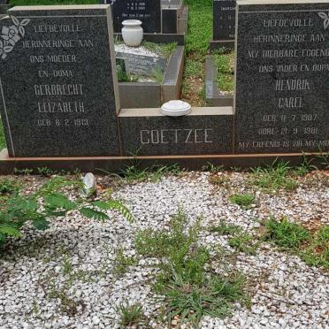 COETZEE Hendrik Carel 1907-1981 &amp; Gerbrecht Elizabeth 1913-