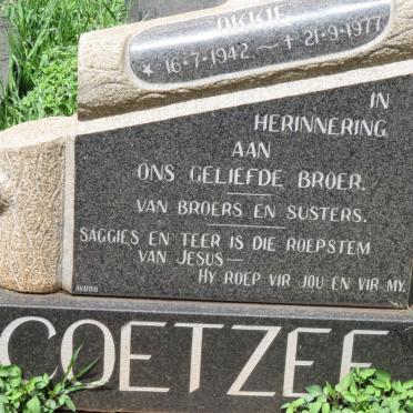 COETZEE Okkie 1942-1977