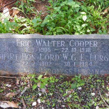 COOPER Eric Walter 1905-1978 :: LURGAN W.G.E. 1902-1984 :: LURGAN ? May 1910-1996