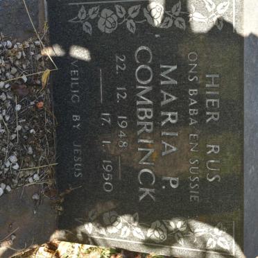 COMBRINCK Maria P. 1948-1950