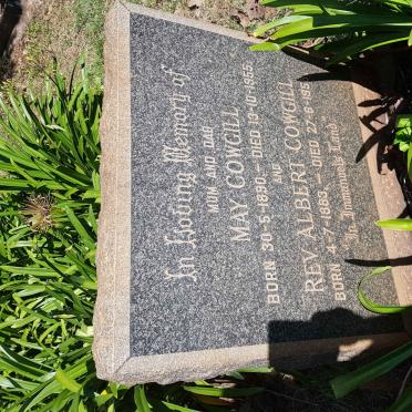 COWGILL Albert 1883-1958 &amp; May 1890-1955