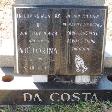 COSTA Victorina, da 1914-1995