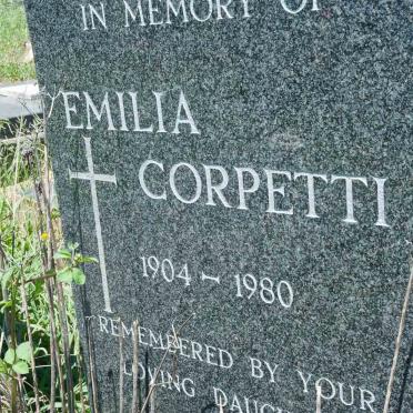 CORPETTI Emilia 1904-1980