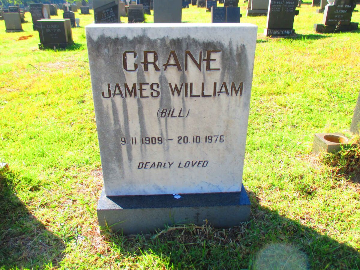 CRANE James William 1909-1976