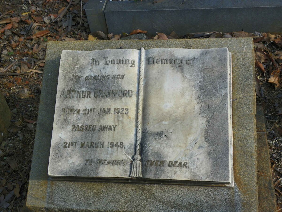 CRAWFORD Arthur 1923-1948