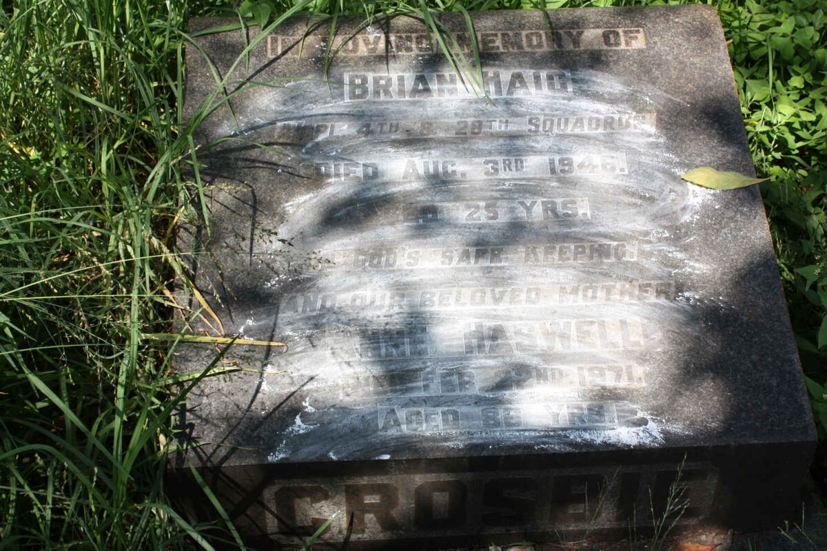 CROSBIE Anne Haswell -1971 :: CROSBIE Brian Haig -1946