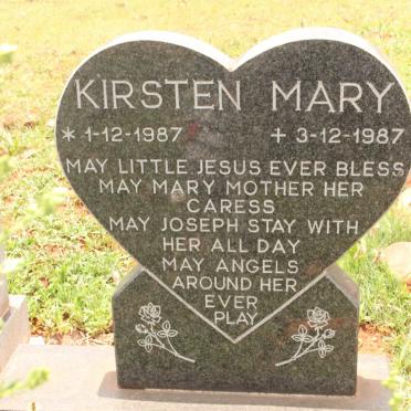CRAWLEY Kirsten Mary 1987-1987