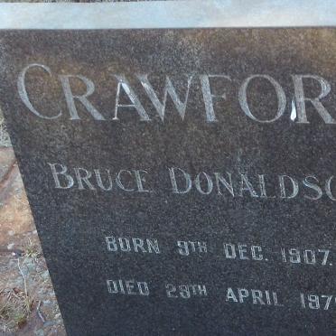 CRAWFORD Bruce Donaldson 1907-1970