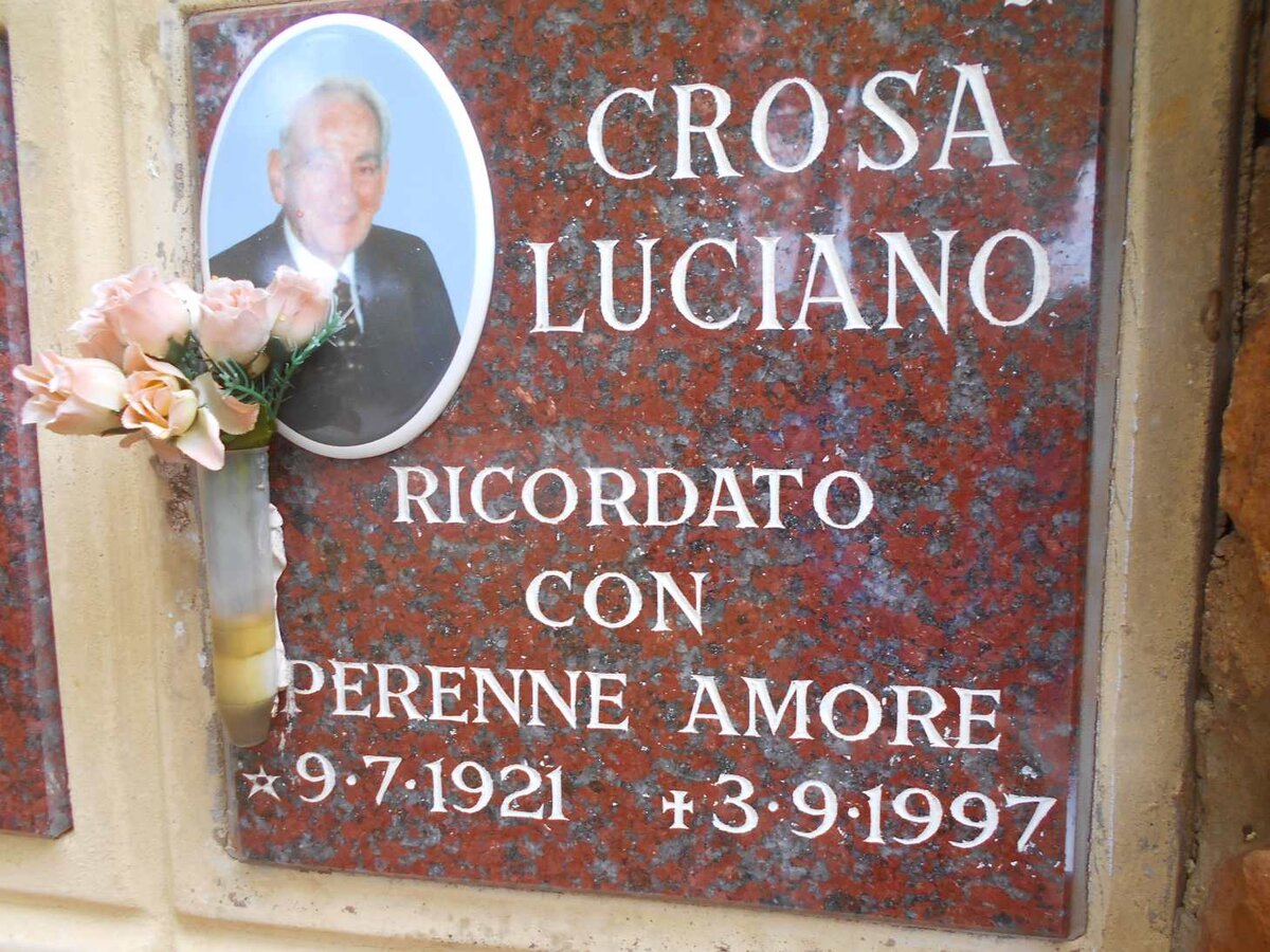 CROSA Luciano 1921-1997