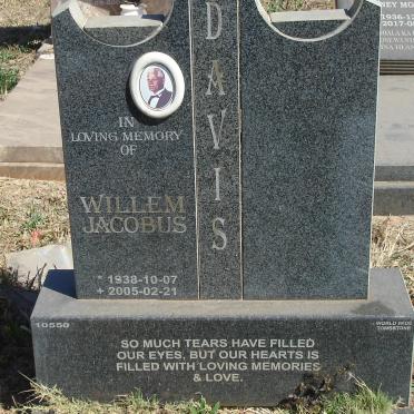 DAVIS Willem Jacobus 1938-2005