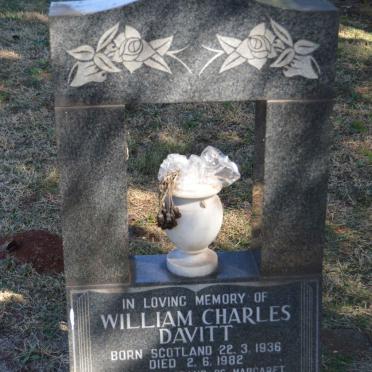 DAVITT William Charles 1936-1982