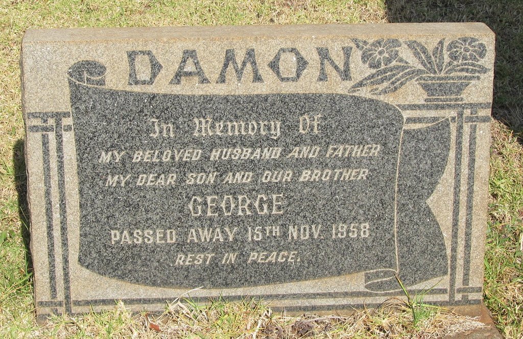 DAMON George -1958