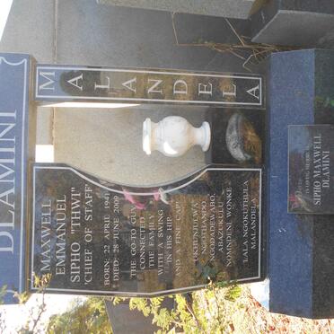 DLAMINI Sipo Maxwell Emanuel 1941-2009