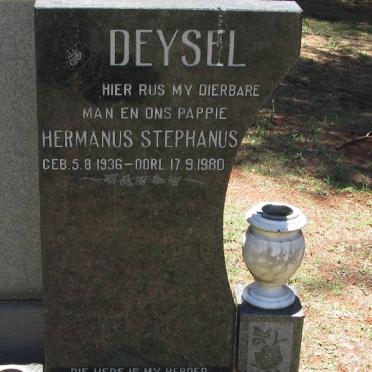 DEYSEL Hermanus Stephanus 1936-1980