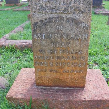 DEAN Arthur William -1942