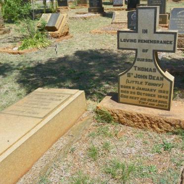 DEAN Thomas, St JOHN 1880-1957 :: St JOHN DEAN Thomas 1925-1942