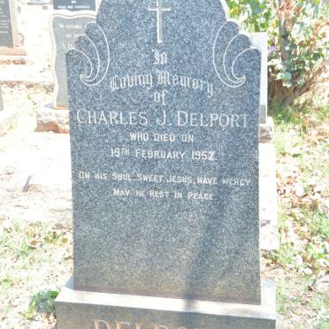 DELPORT Charles J. -1952