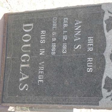 DOUGLAS Anna S. 1913-1969