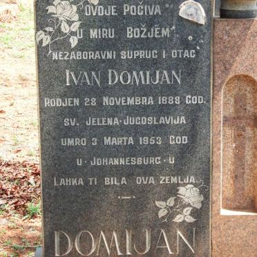 DOMIJAN Ivan 1888-1953
