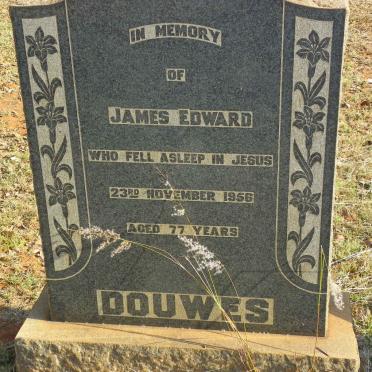 DOUWES James Edward -1956