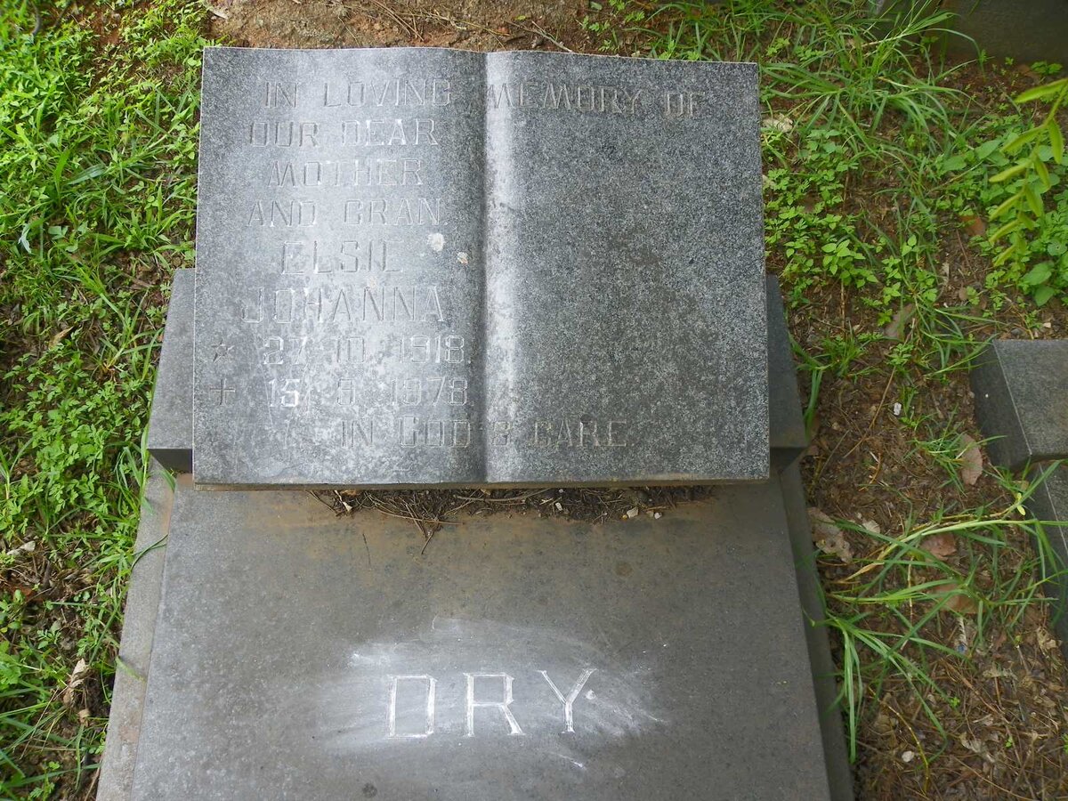 DRY Elsie Johanna 1918-1978