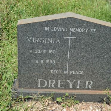 DREYER Virginia 1921-1983