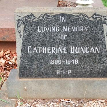 DUNCAN Catherine 1896-1949