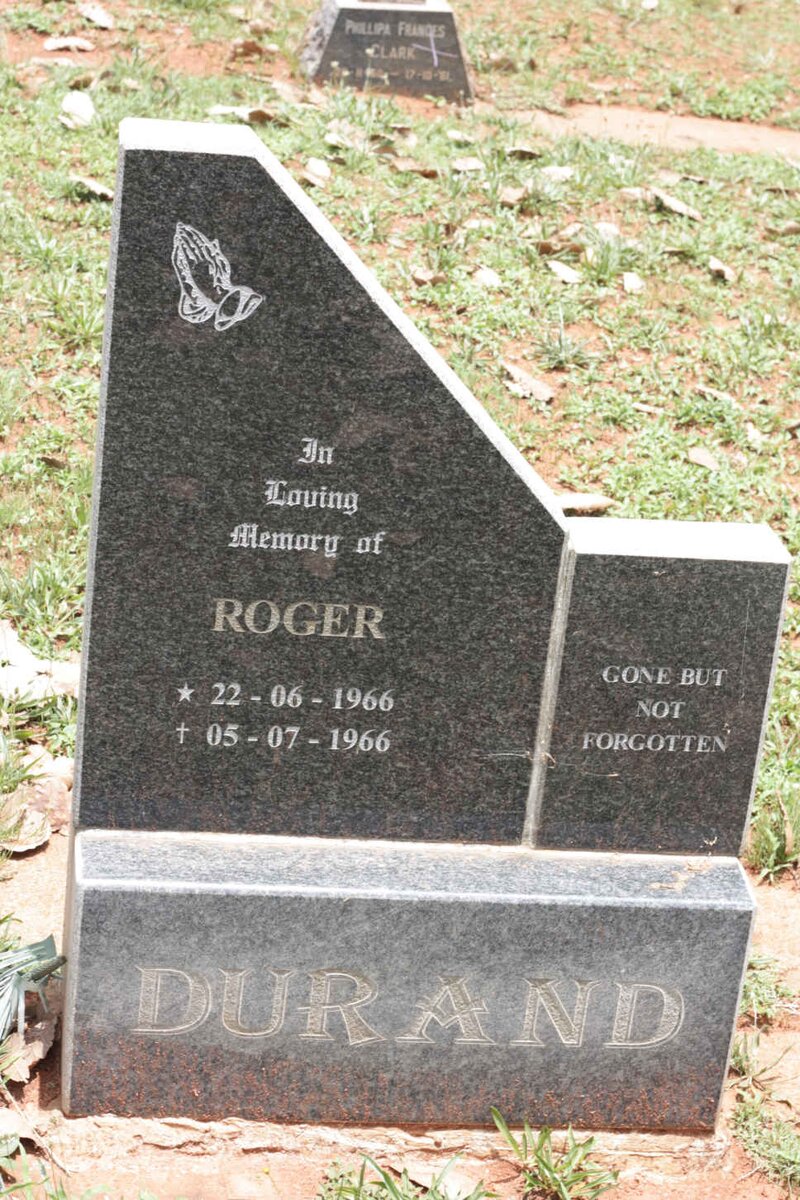 DURAND Roger 1966-1966