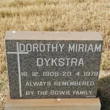 DYKSTRA Dorothy Miriam 1908-1979