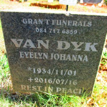 DYK Evelyn Johanna, van 1934-2016