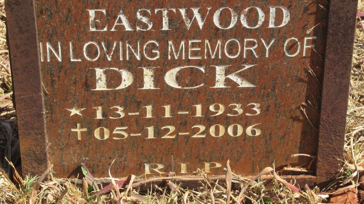 EASTWOOD Dick 1933-2006