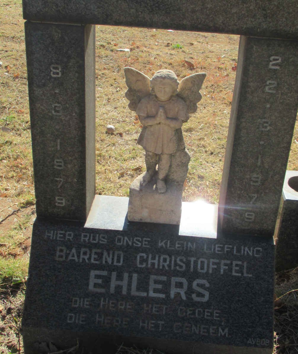 EHLERS Barend Christoffel 1979-1979
