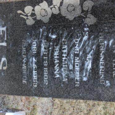 ELS Catharina Johanna 1902-1963