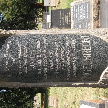 ENGELBRECHT Jan H. 1919-1953 :: ENGELBRECHT John 1948-2015