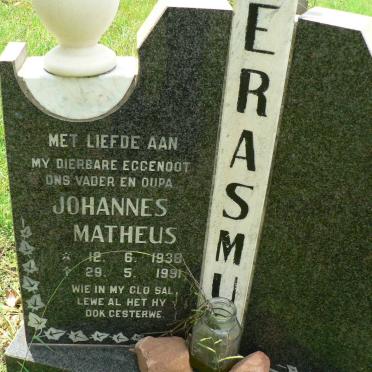 ERASMUS Johannes Matheus 1938-1991