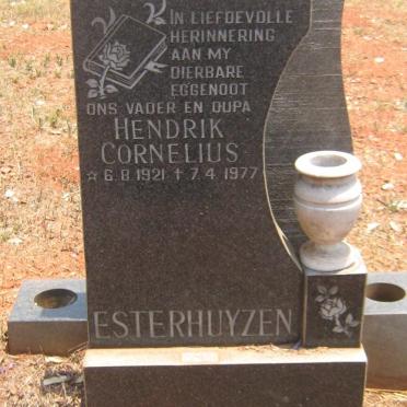 ESTERHUYZEN Hendrik Cornelius 1921-1977
