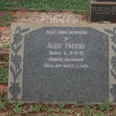 FACCIO Alec -1951