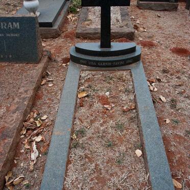 FAVINI Lisa, GARNIN 1902-1961