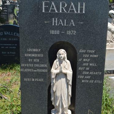 FARAH Hala 1888-1972