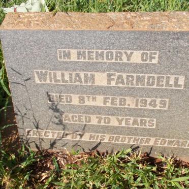 FARNDELL William -1949