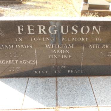 FERGUSON William James 1913-1999 &amp; Margaret Agnes 1920-2011