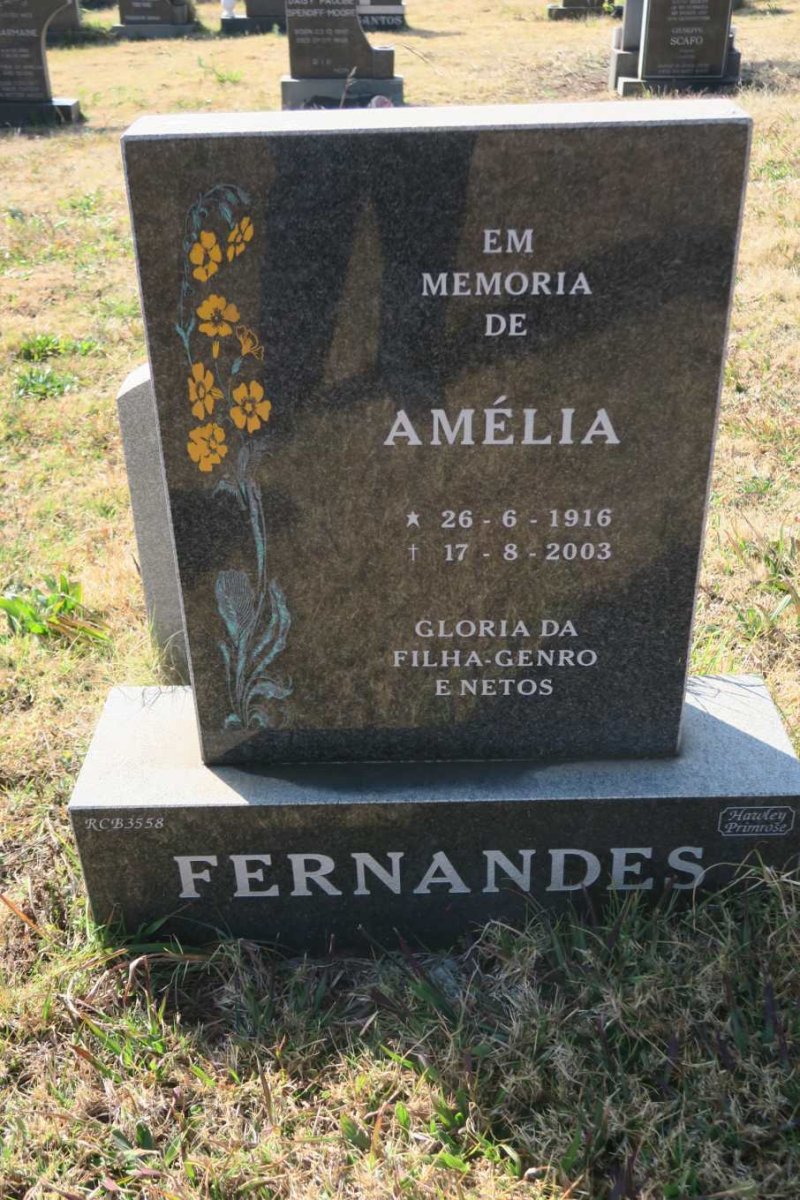 FERNANDES Amelia 1916-2003