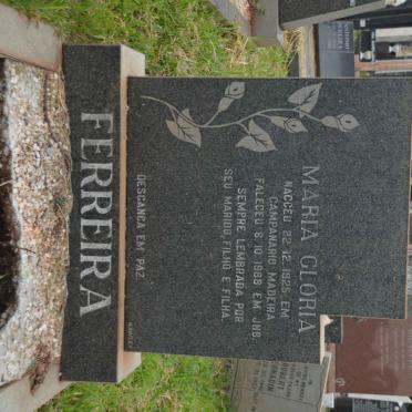 FERREIRA Maria Gloria 1925-1988