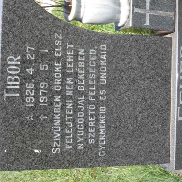 FEHER Tibor 1926-1979