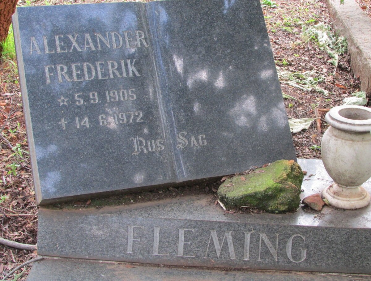 FLEMING Alexander Frederik 1905-1972