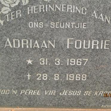 FOURIE Adriaan 1967-1968