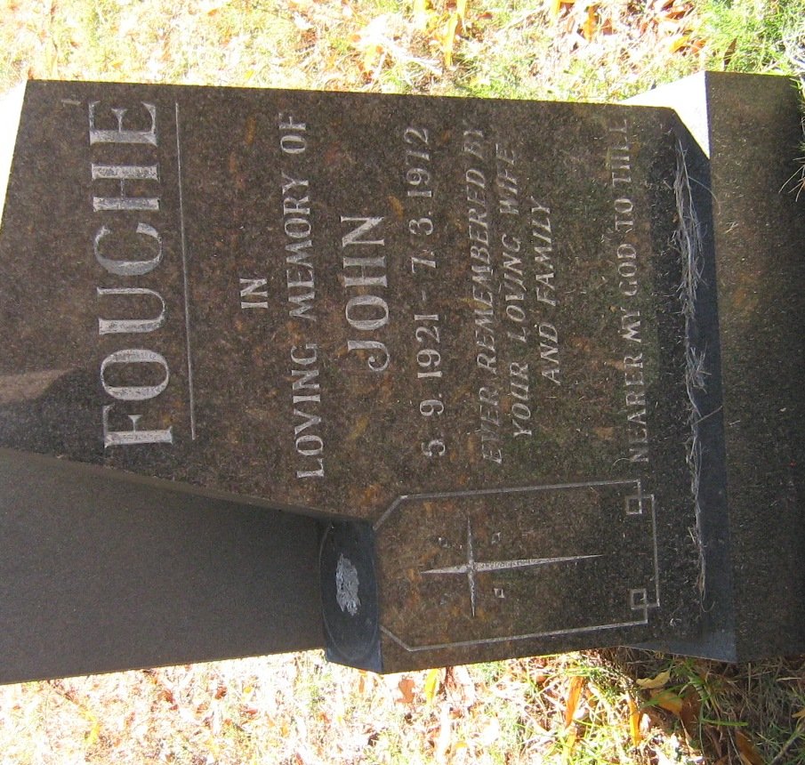 FOUCHE John 1921-1972