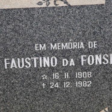 FONSECA Faustino, da 1908-1982